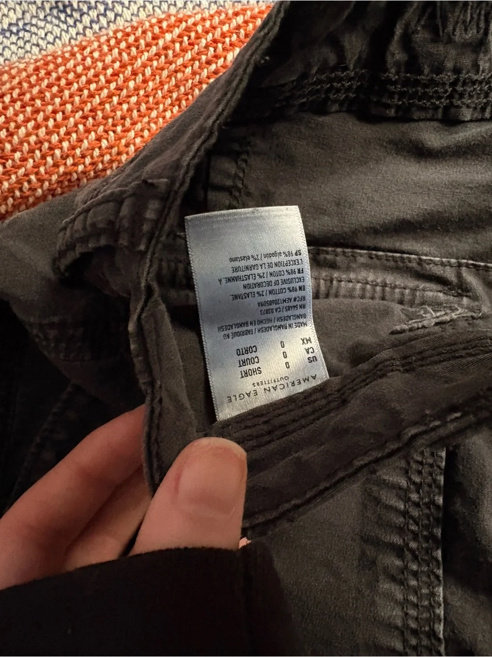 AE black cargo pants - Picture 3 of 4